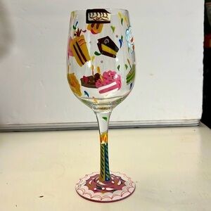 Lolita Birthday Cake Artisan Painted Love My Wine